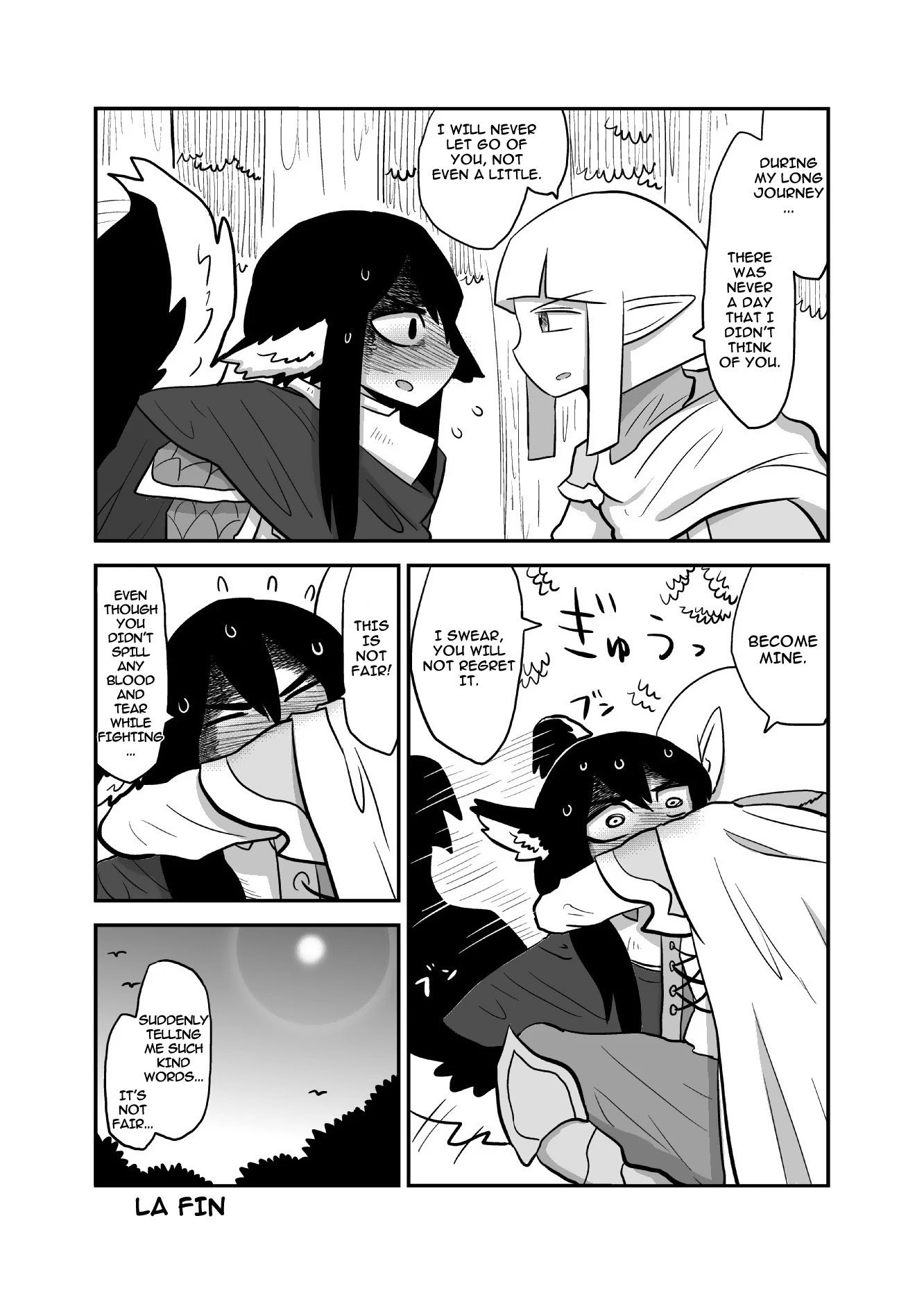 Mochi Au Lait's Short One-Shots Collection Chapter 7 page 4 - Chapter 7: White Knight & Black Knight