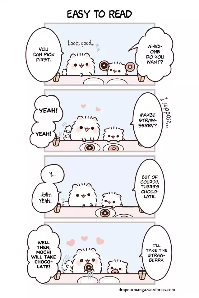 Mochi Is A Pomeranian Chapter 11 page 1 - Chapter 11: Easy To Read