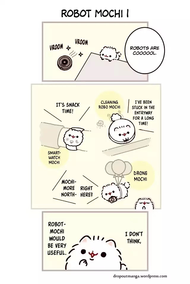 Mochi Is A Pomeranian Chapter 15 page 1 - Chapter 15: Robot Mochi 1