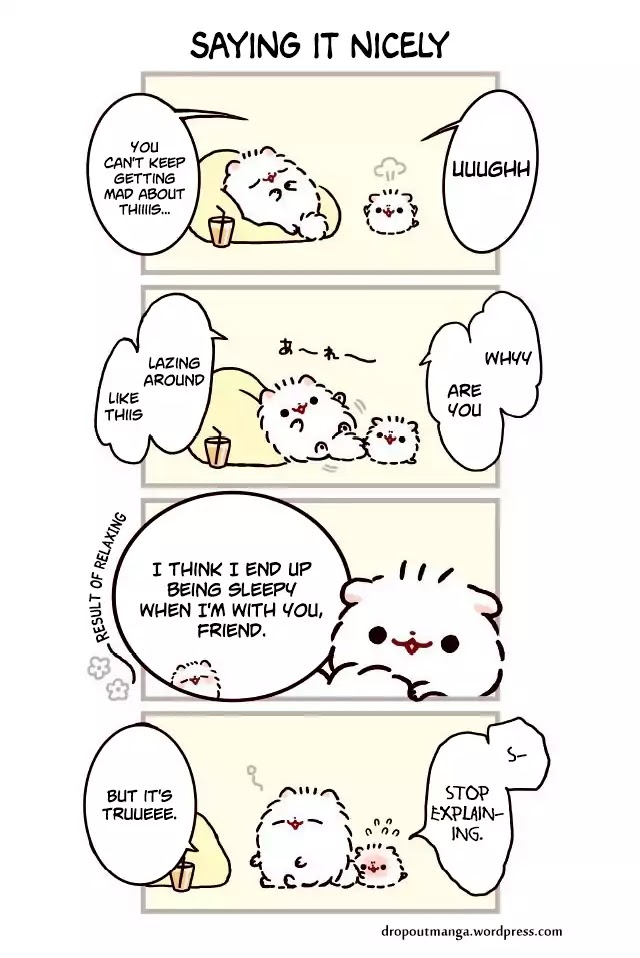 Mochi Is A Pomeranian Chapter 7 page 1 - Chapter 7: Saying It Nicely