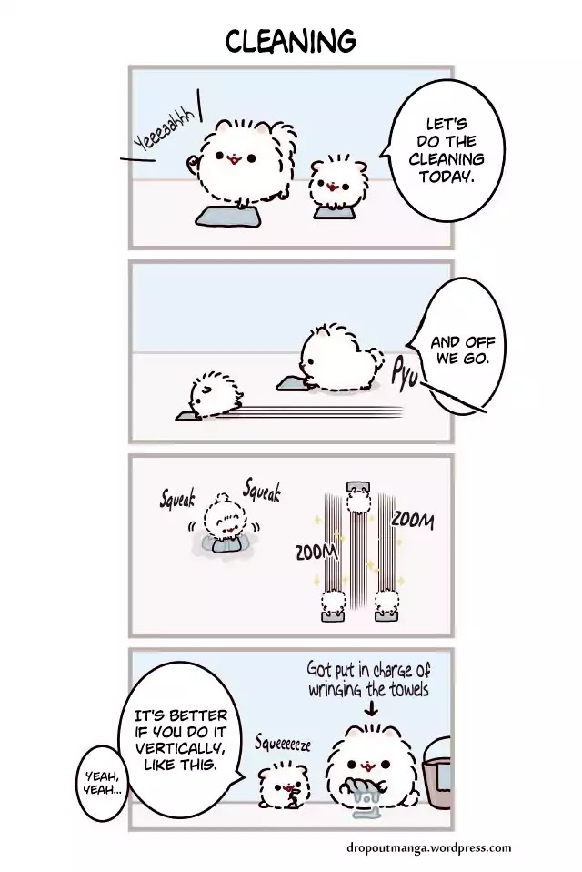 Mochi Is A Pomeranian Chapter 8 page 1 - Chapter 8: Cleaning