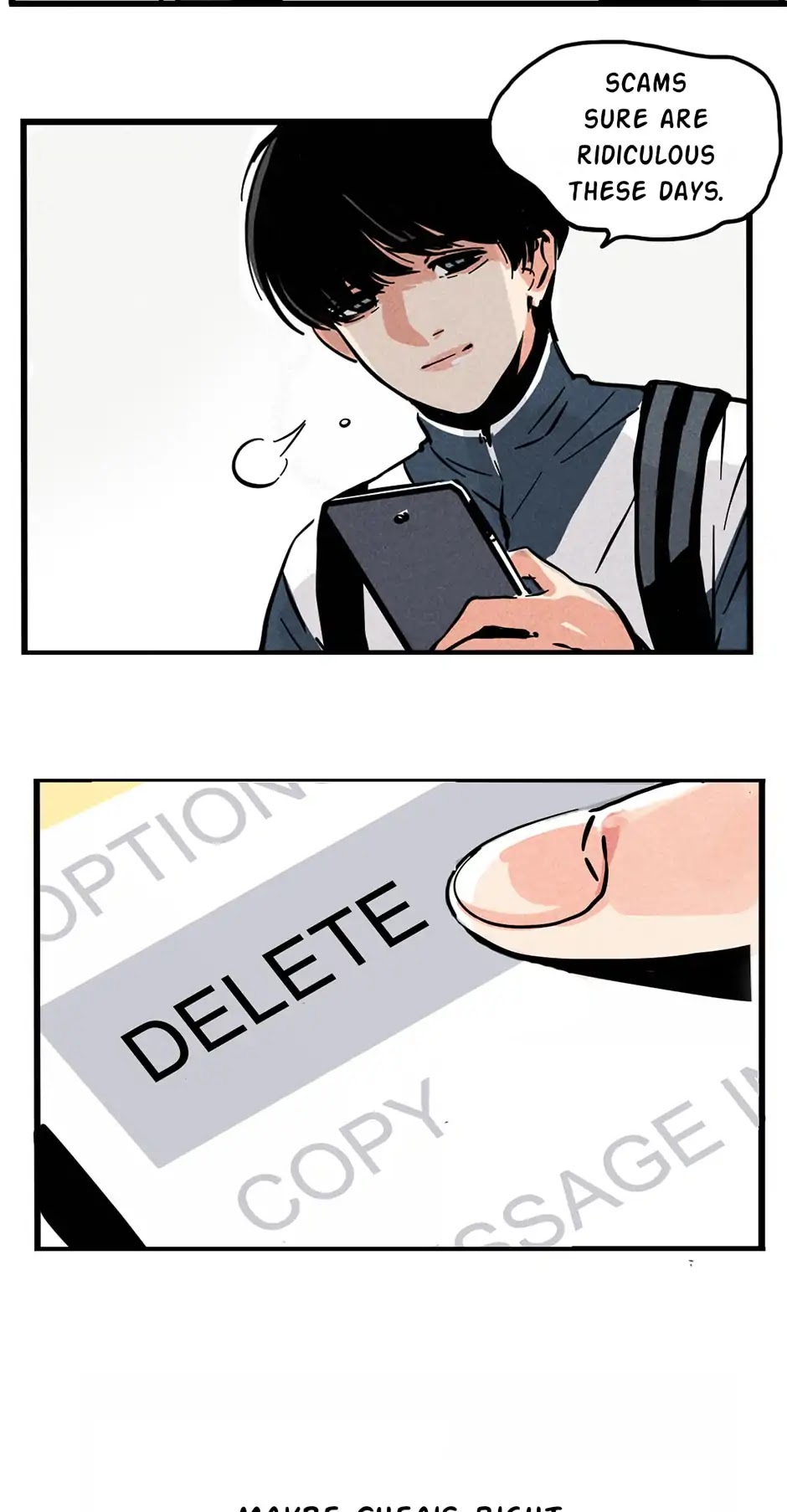 Mode II Chapter 1 page 18 - Chapter 1: Timid Teenager Receives Superpower App