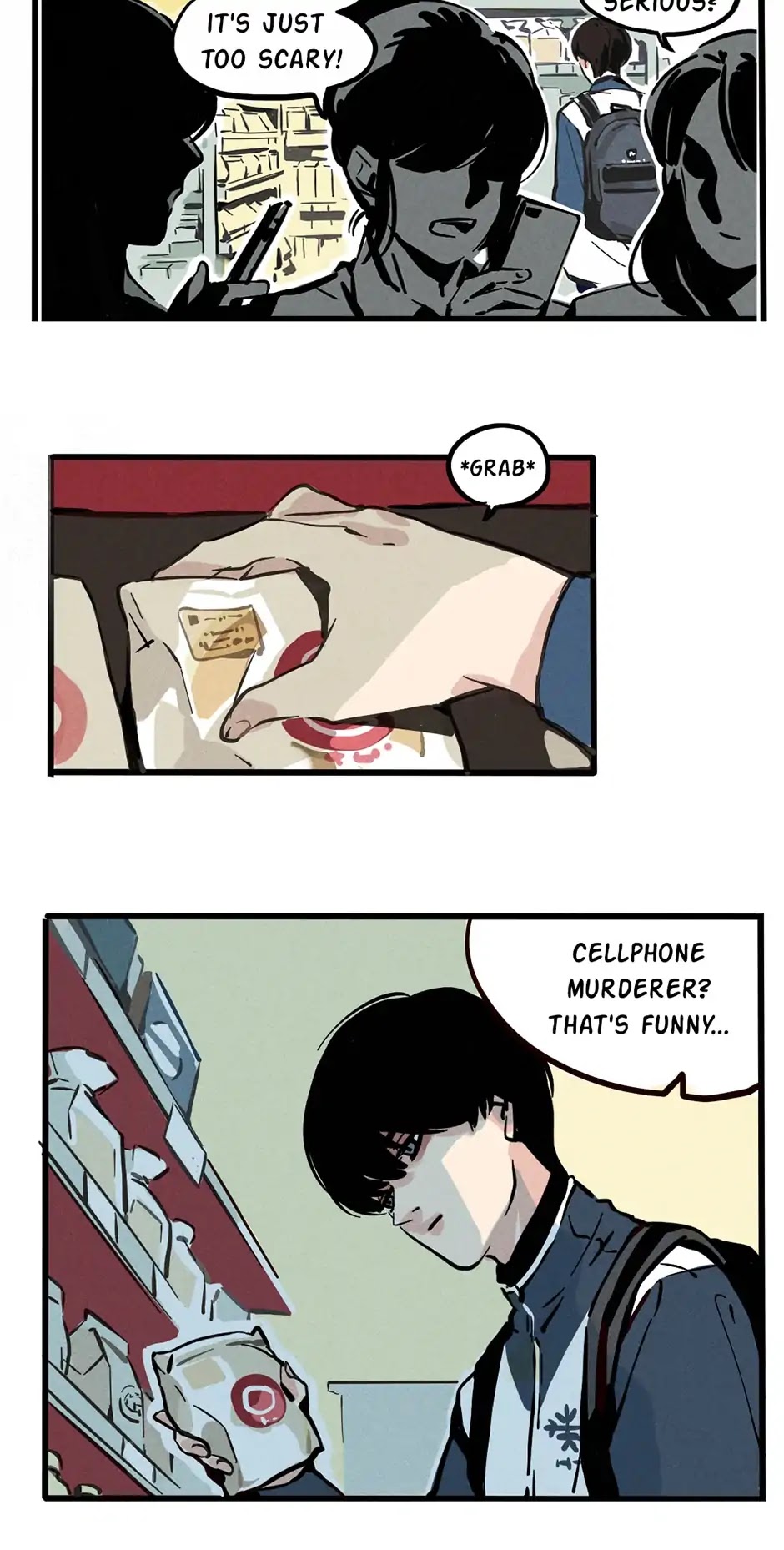 Mode II Chapter 1 page 4 - Chapter 1: Timid Teenager Receives Superpower App