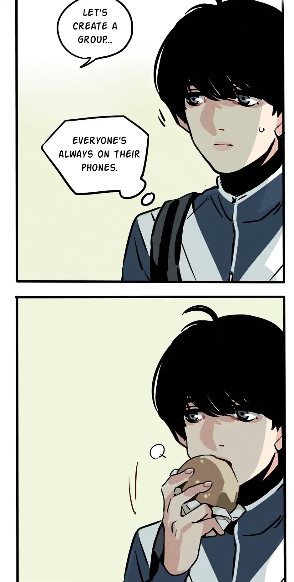 Mode II Chapter 1 page 6 - Chapter 1: Timid Teenager Receives Superpower App
