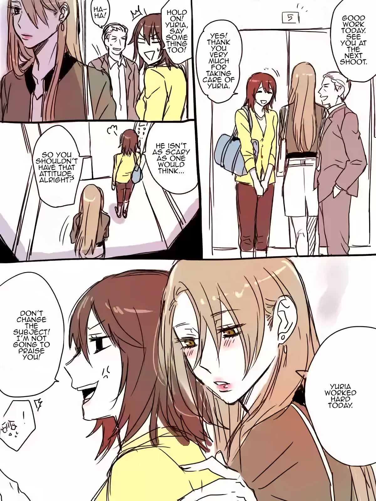 Model-chan and Plain Manager Chapter 1 page 2 - Chapter 1