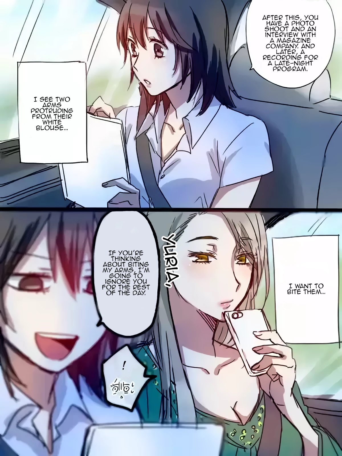 Model-chan and Plain Manager Chapter 1 page 5 - Chapter 1