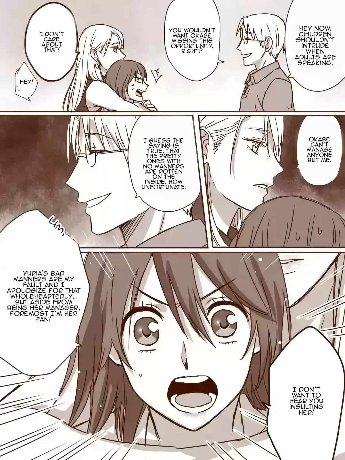 Model-chan and Plain Manager Chapter 2 page 11 - Chapter 2