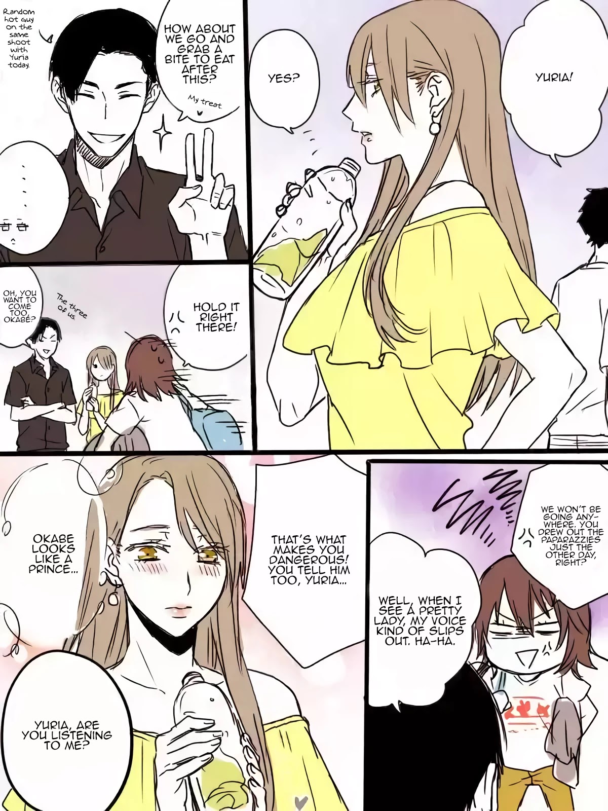 Model-chan and Plain Manager Chapter 2 page 2 - Chapter 2