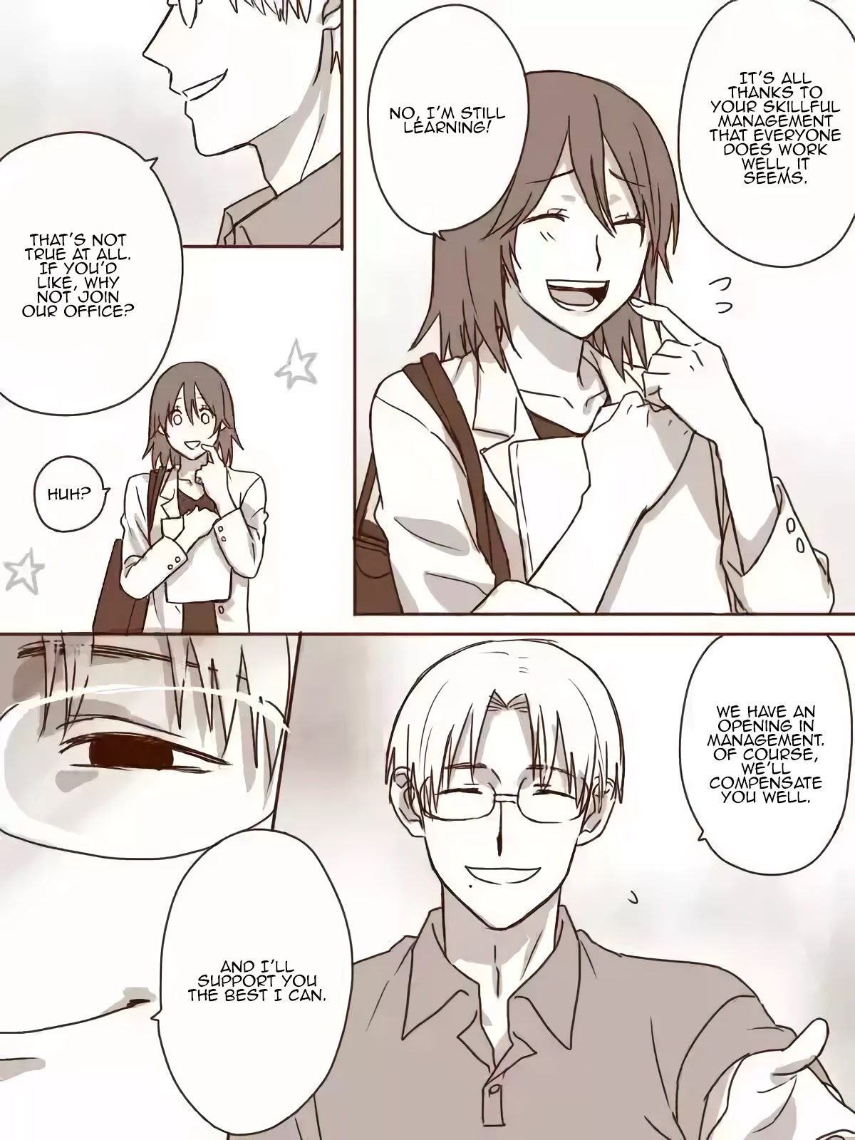 Model-chan and Plain Manager Chapter 2 page 9 - Chapter 2