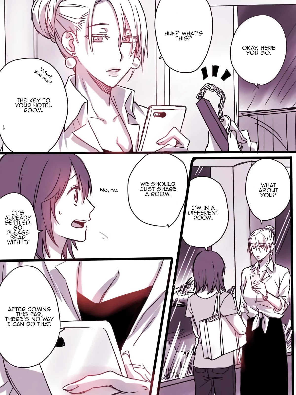 Model-chan and Plain Manager Chapter 3 page 10 - Chapter 3