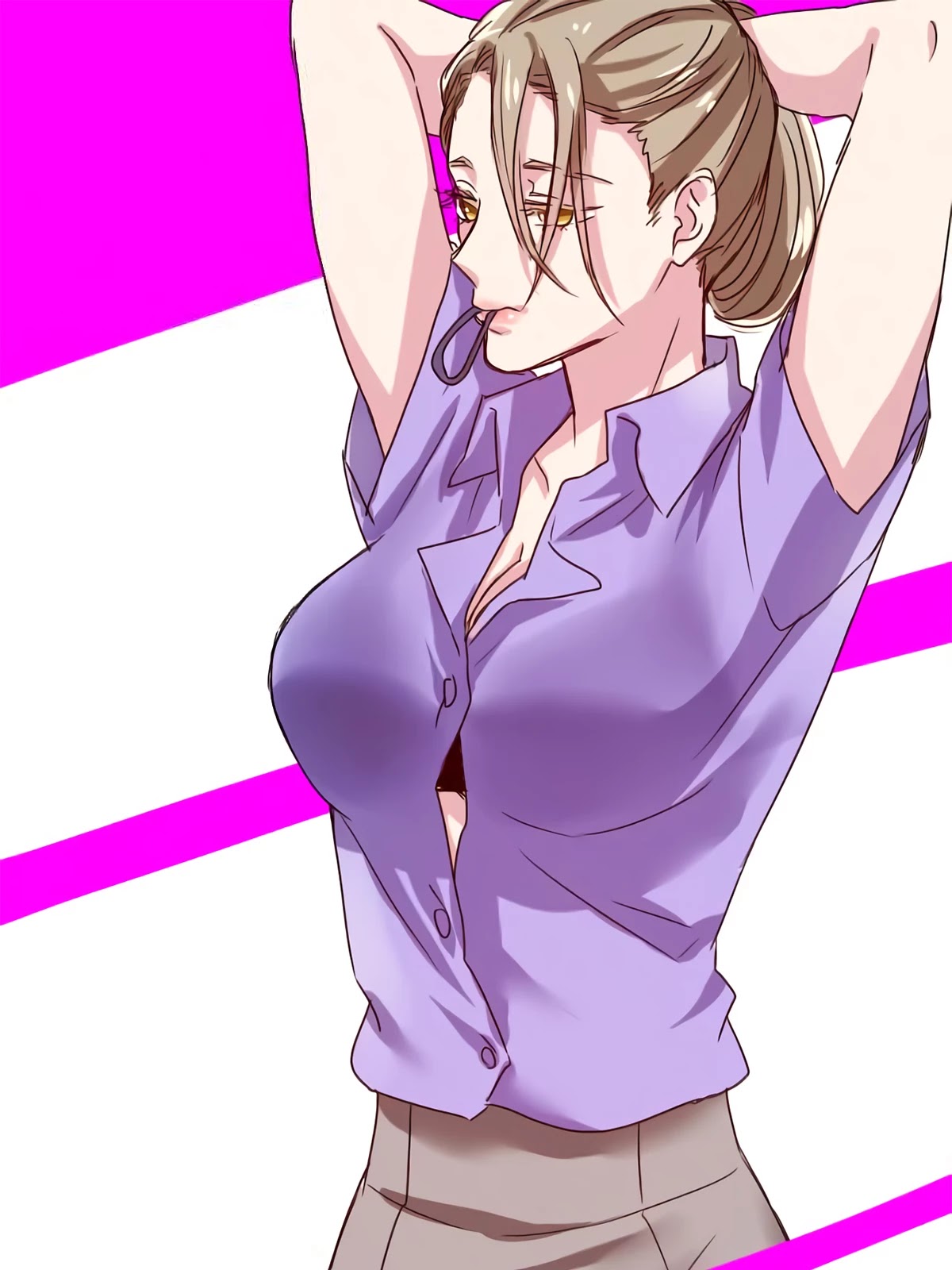 Model-chan and Plain Manager Chapter 3 page 9 - Chapter 3