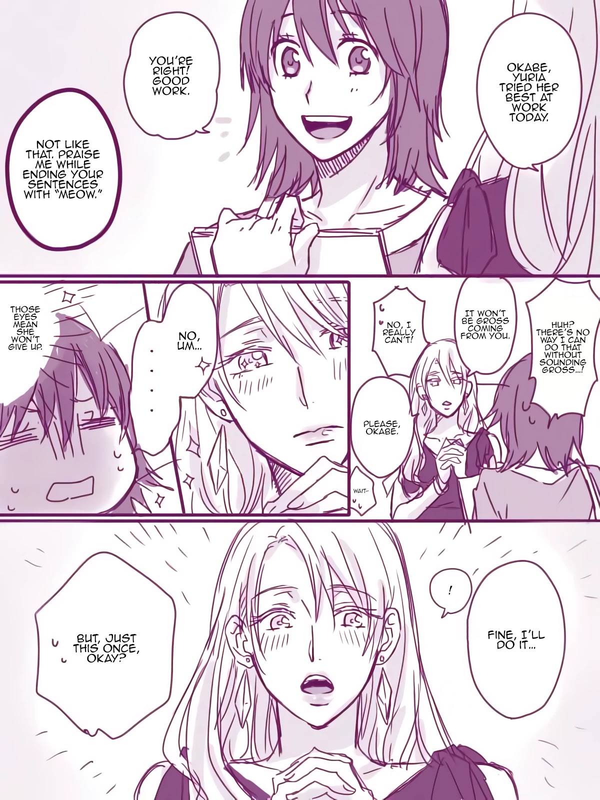 Model-chan and Plain Manager Chapter 4 page 12 - Chapter 4
