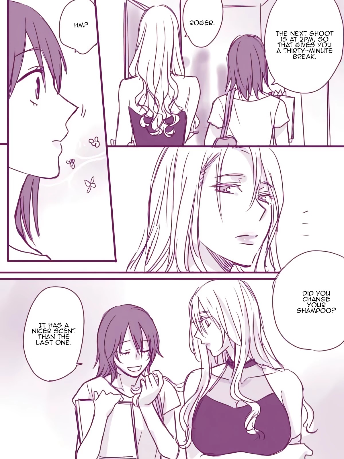 Model-chan and Plain Manager Chapter 4 page 17 - Chapter 4