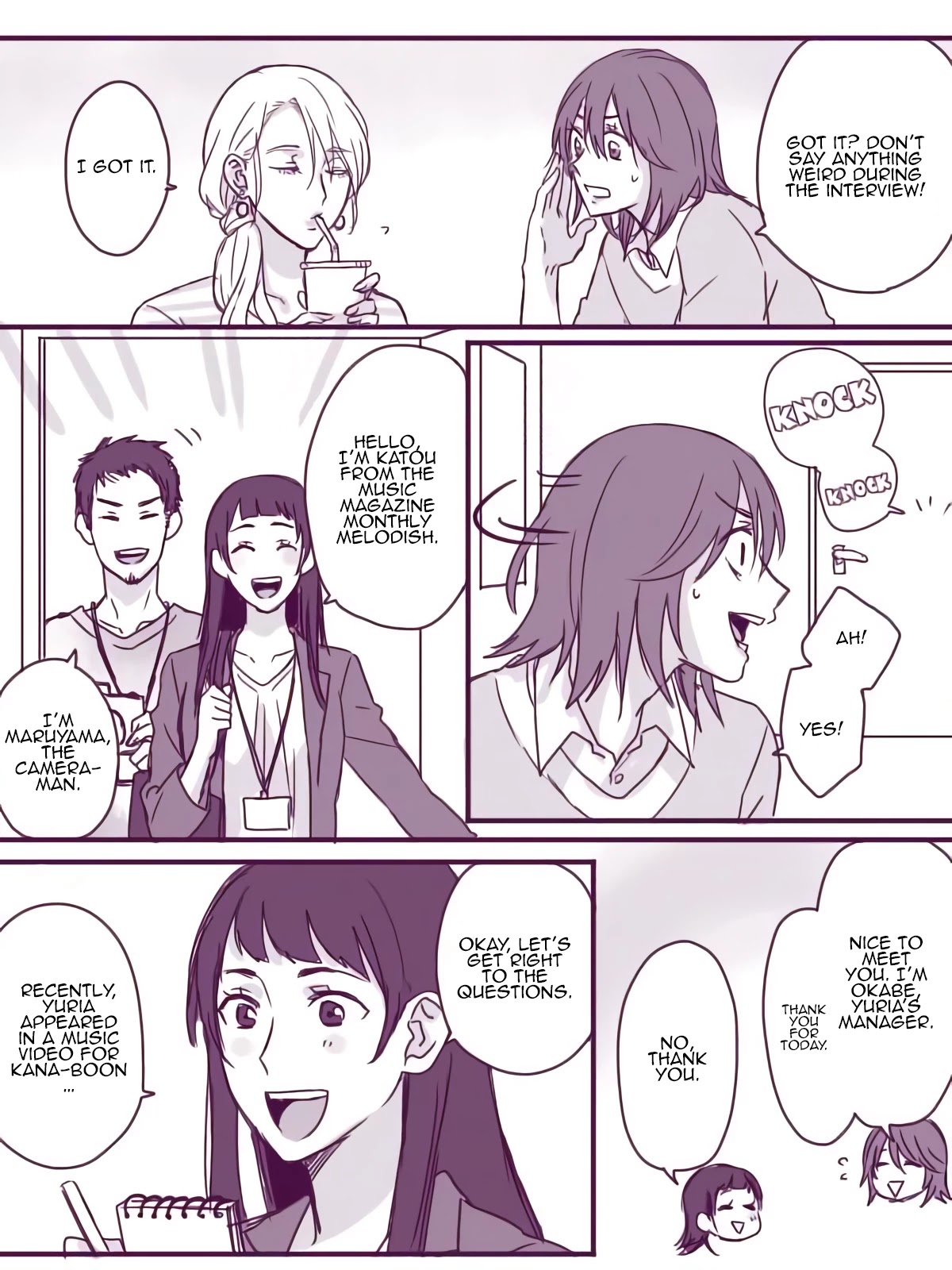 Model-chan and Plain Manager Chapter 5 page 16 - Chapter 5 [END]