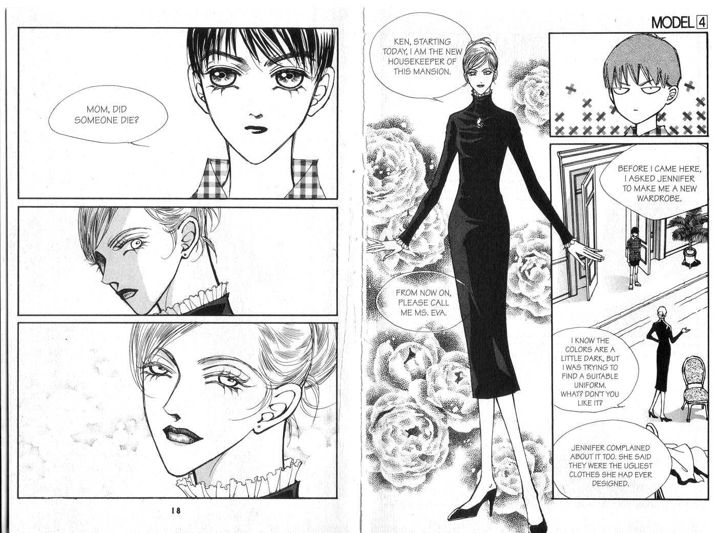 Model Chapter 4 page 10 - Chapter 4: Invitation to my dream / Memory / Scissors