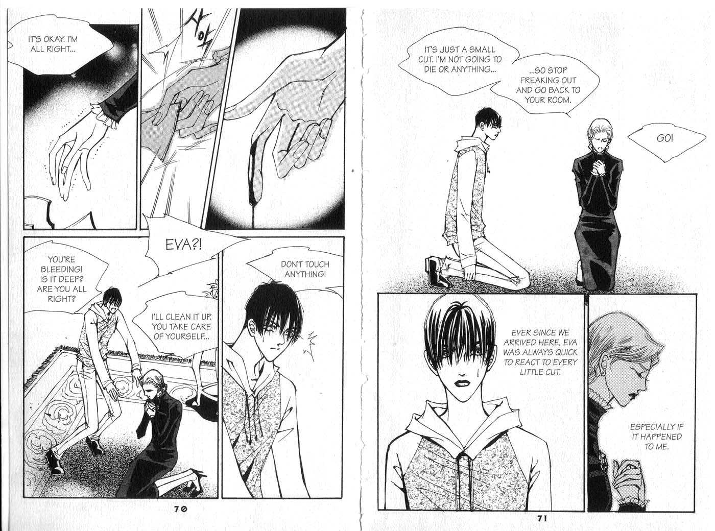 Model Chapter 4 page 36 - Chapter 4: Invitation to my dream / Memory / Scissors