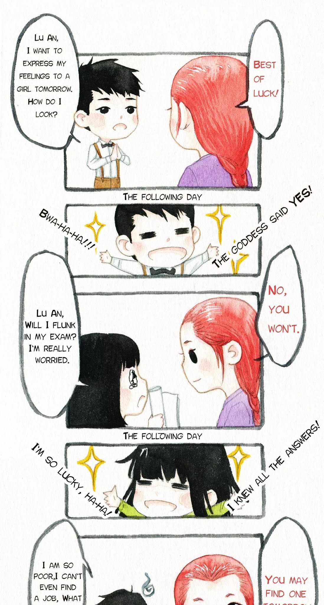 Modern Life Of Immortal Demons Chapter 1.3-1 page 1 - Vol.1 Chapter 3.1: Lu An's Blessing (Spin-off)