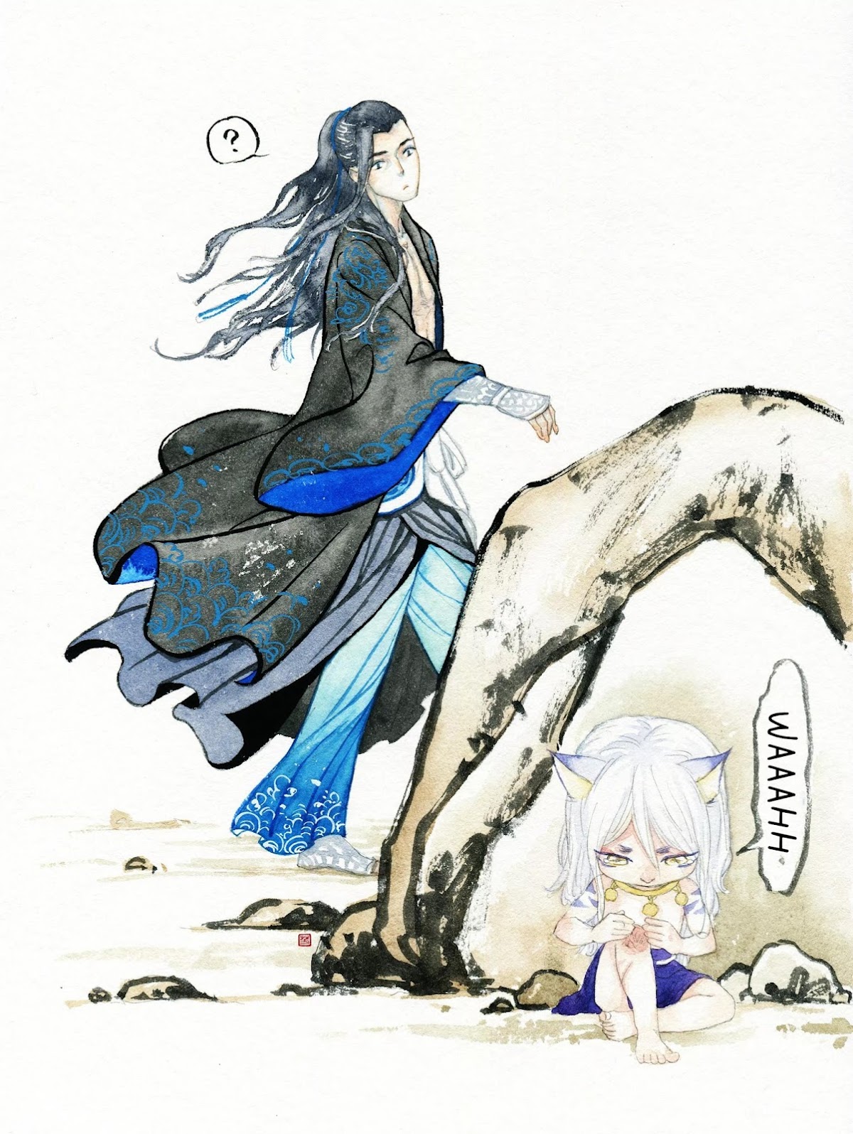 Modern Life Of Immortal Demons Chapter 1.3-2 page 2 - Vol.1 Chapter 3.2: Found Tian Gou (Spin-Off)