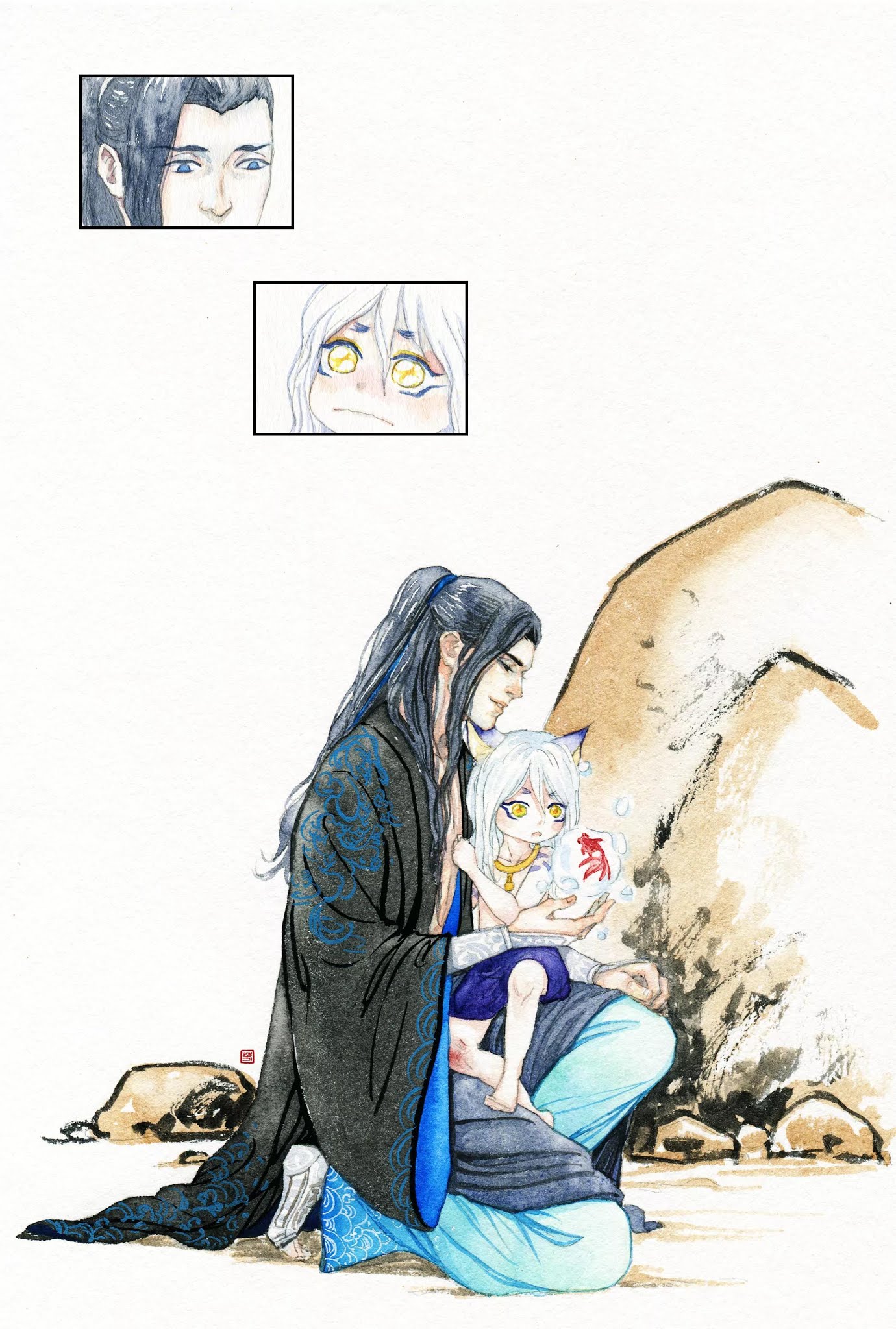 Modern Life Of Immortal Demons Chapter 1.3-2 page 3 - Vol.1 Chapter 3.2: Found Tian Gou (Spin-Off)