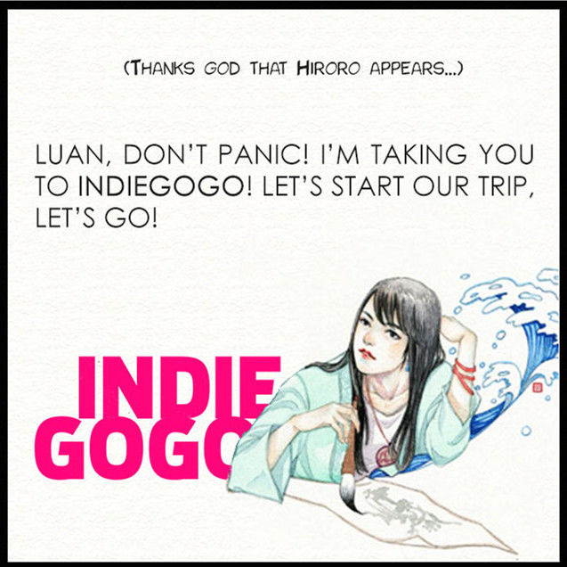 Modern Life of the Immortals Chapter 14 page 4 - Chapter 14 : GO! GO! LET'S INDIEGOGO!