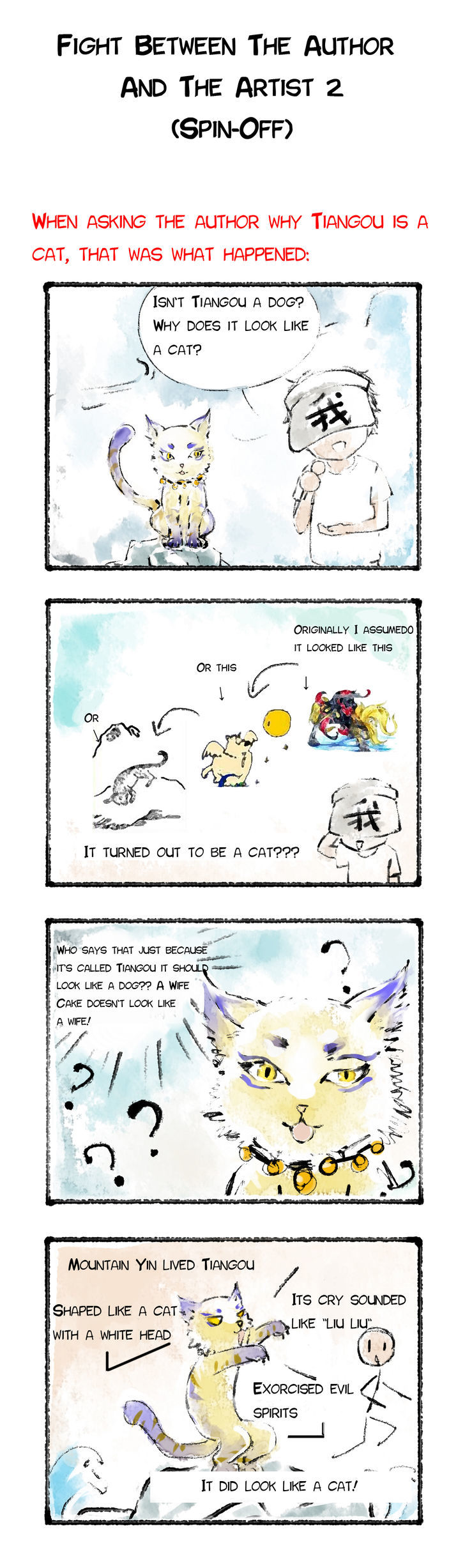 Modern Life of the Immortals Chapter 6.1 page 1 - Chapter 6.1 : Why Tiangou Is A Cat