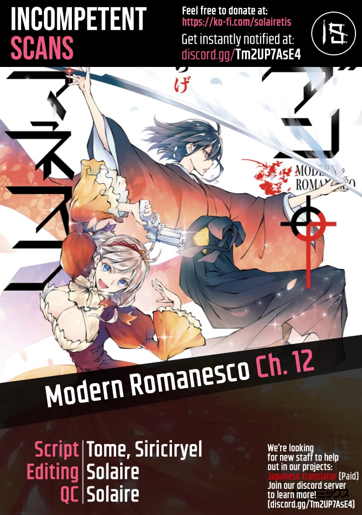 Modern Romanesco Chapter 12 page 1 - Chapter 12: All's Well That Ends Well [END]