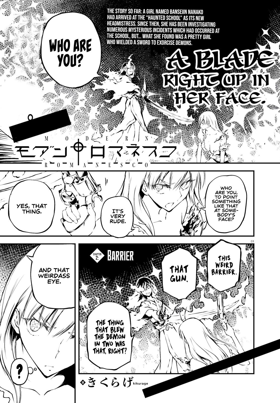 Modern Romanesco Chapter 2 page 2 - Chapter 2