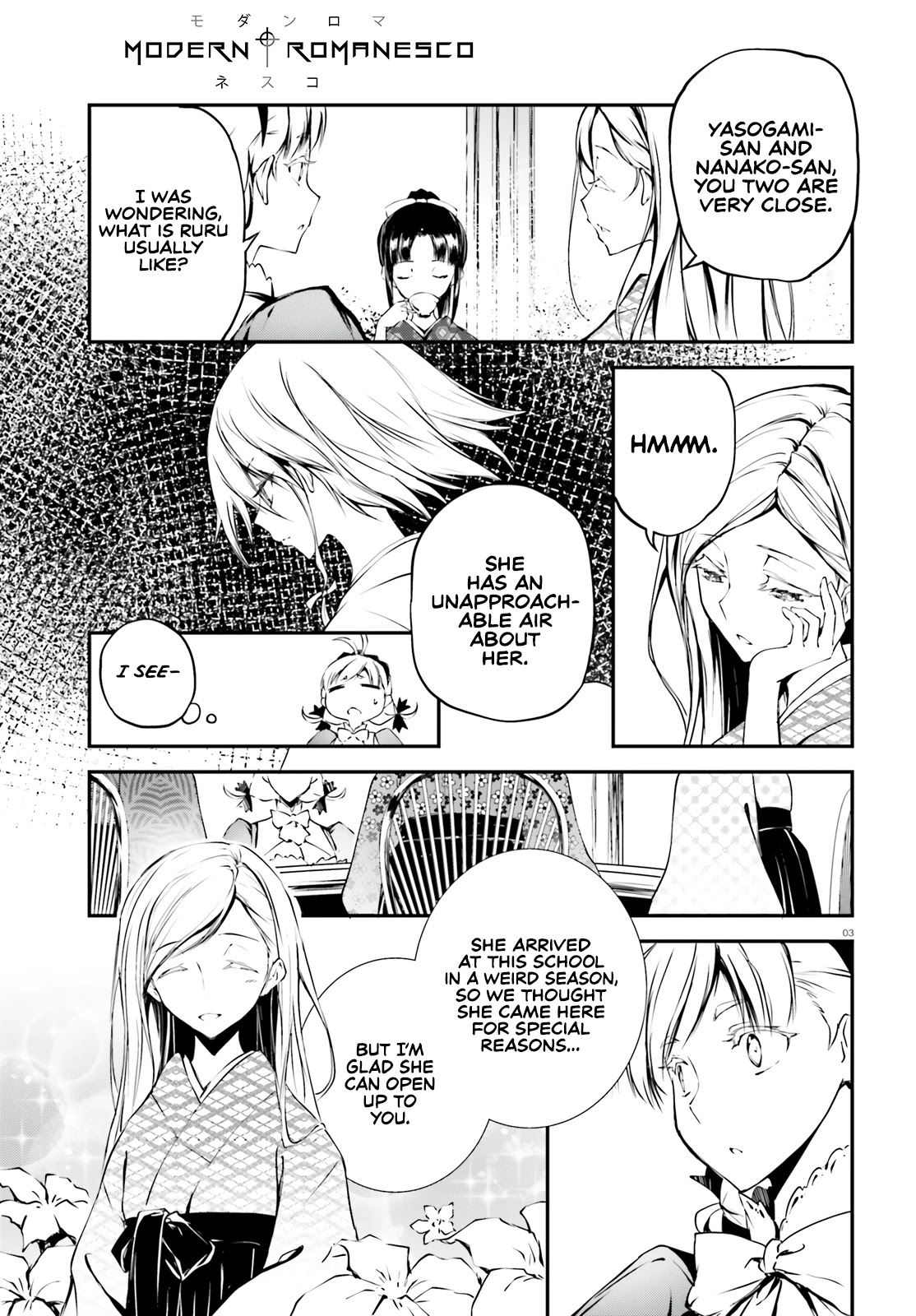 Modern Romanesco Chapter 7 page 4 - Chapter 7: The White Girl