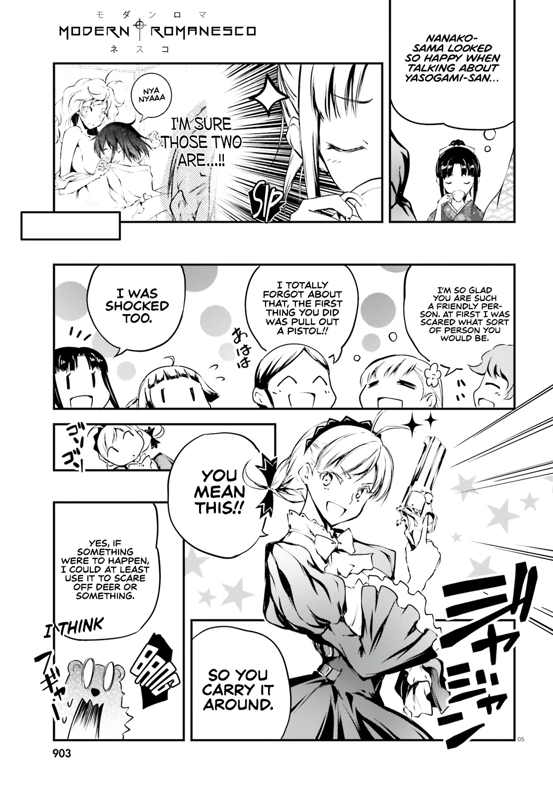 Modern Romanesco Chapter 7 page 6 - Chapter 7: The White Girl