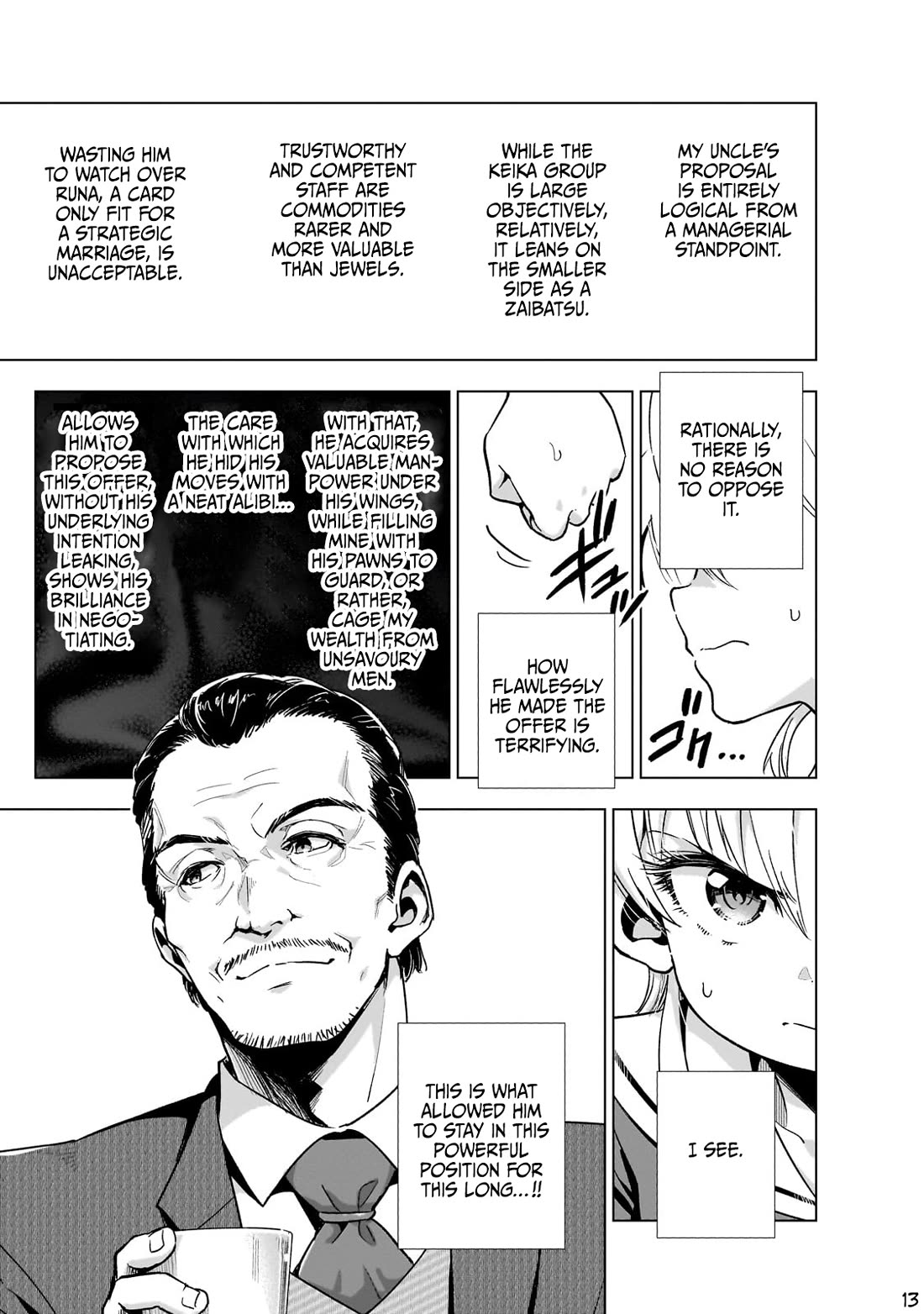 Modern Villainess: It’s Not Easy Building a Corporate Empire Before the Crash Chapter 12 page 14 - Chapter 12: Keika Group's 50th Anniversary Party