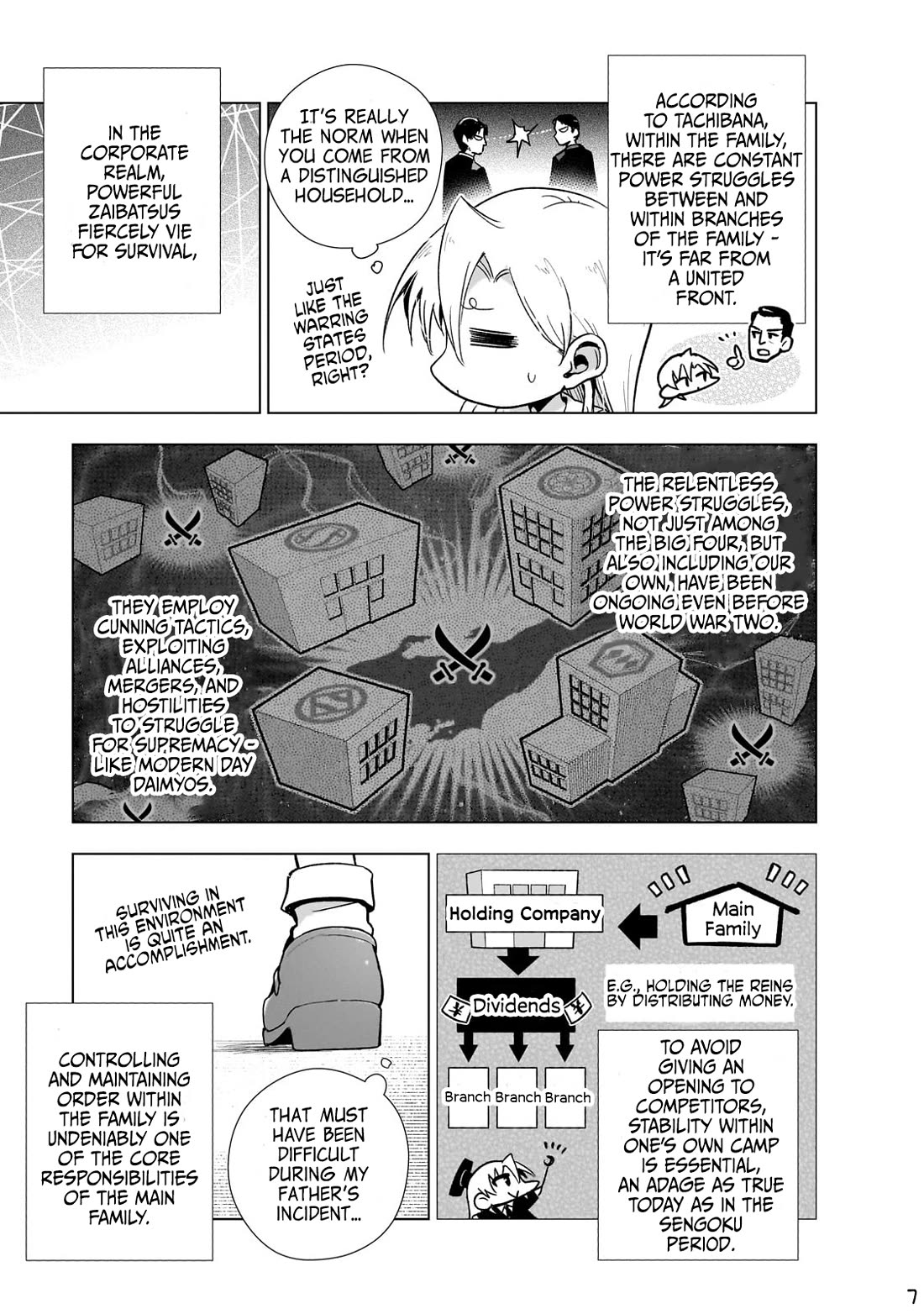 Modern Villainess: It’s Not Easy Building a Corporate Empire Before the Crash Chapter 12 page 8 - Chapter 12: Keika Group's 50th Anniversary Party