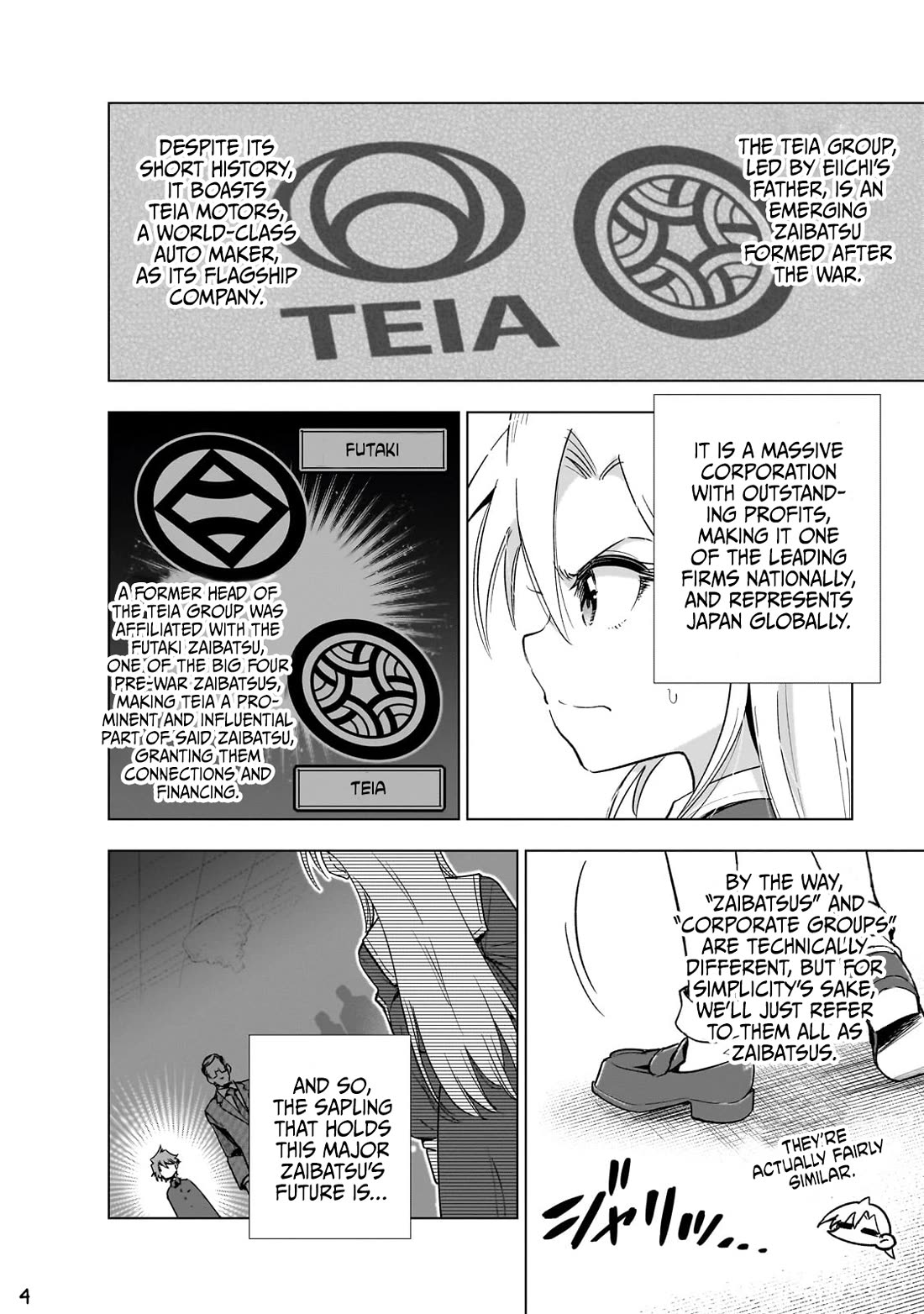 Modern Villainess: It’s Not Easy Building a Corporate Empire Before the Crash Chapter 13 page 4 - Chapter 13: She Drinks Grape Juice, He Drinks Cola