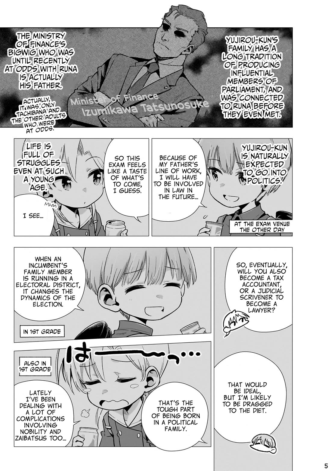 Modern Villainess: It’s Not Easy Building a Corporate Empire Before the Crash Chapter 14 page 6 - Chapter 14: Imperial Peers' Quartet