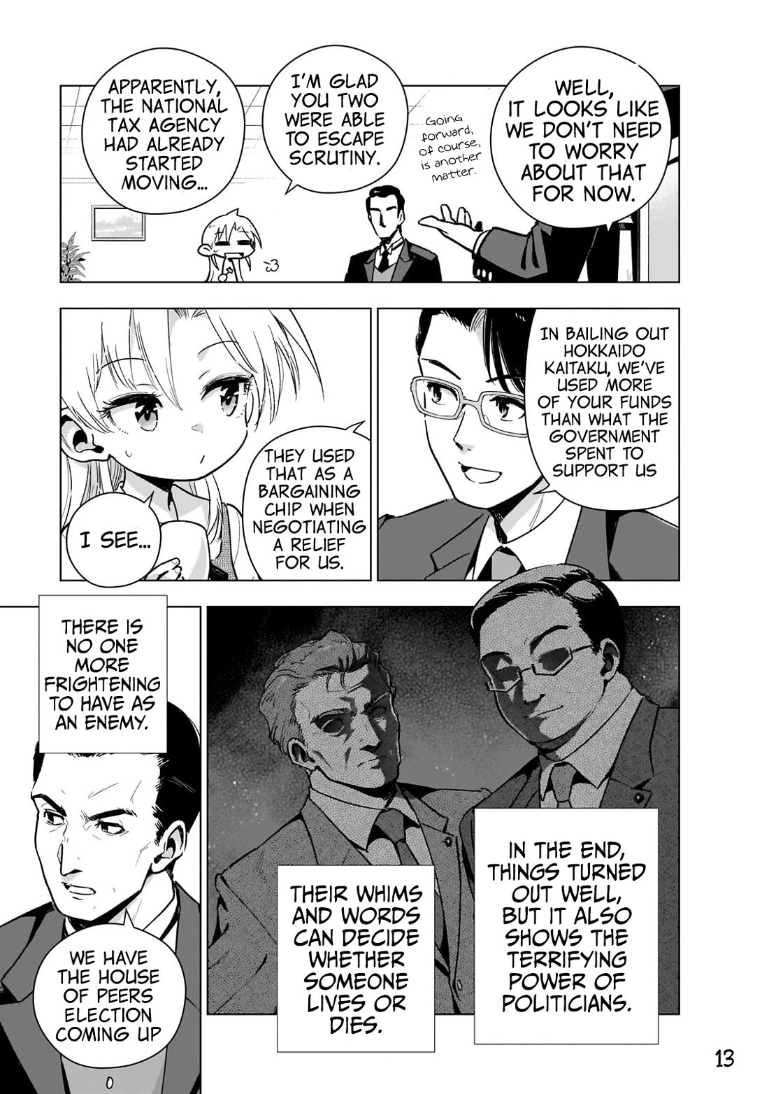 Modern Villainess: It’s Not Easy Building a Corporate Empire Before the Crash Chapter 16 page 13 - Chapter 16: Secretary General Kazuhiro Katou