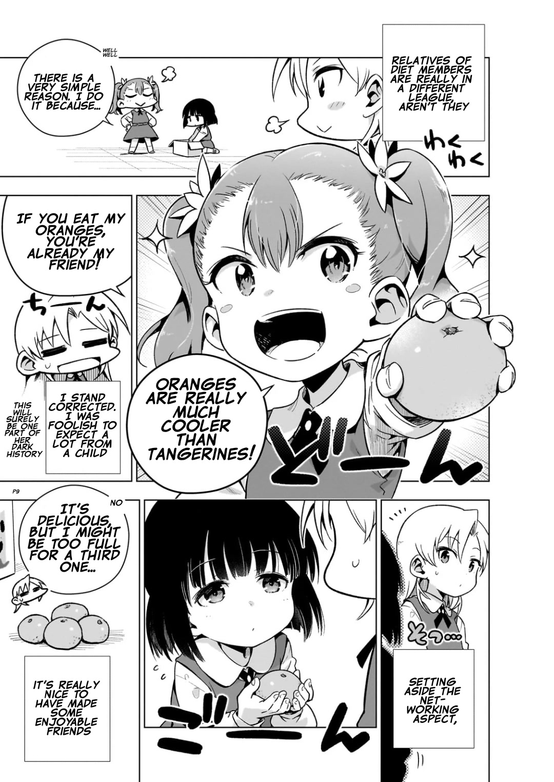 Modern Villainess: It’s Not Easy Building a Corporate Empire Before the Crash Chapter 5.5 page 10 - Chapter 5.5: Intermission ① The Young Lady and Orange Asuka