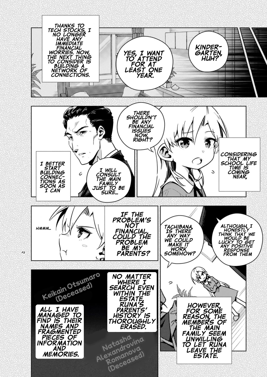 Modern Villainess: It’s Not Easy Building a Corporate Empire Before the Crash Chapter 5.5 page 2 - Chapter 5.5: Intermission ① The Young Lady and Orange Asuka