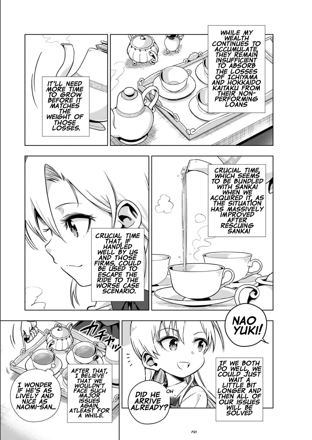 Modern Villainess: It’s Not Easy Building a Corporate Empire Before the Crash Chapter 6 page 21 - Chapter 6: The Lady's Flight (3)