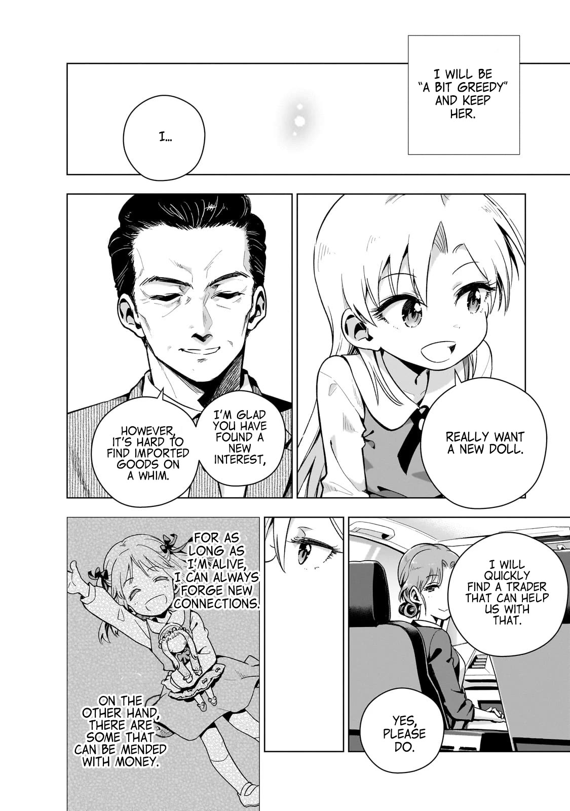 Modern Villainess: It’s Not Easy Building a Corporate Empire Before the Crash Chapter 9.5 page 8 - Chapter 9.5: Interlude 2 Doll'neechan