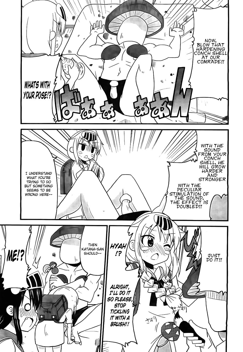 Moe Han! Chapter 5 page 12 - Chapter 5: Difficulty : 5 - The Phantom Mushroom Hunt