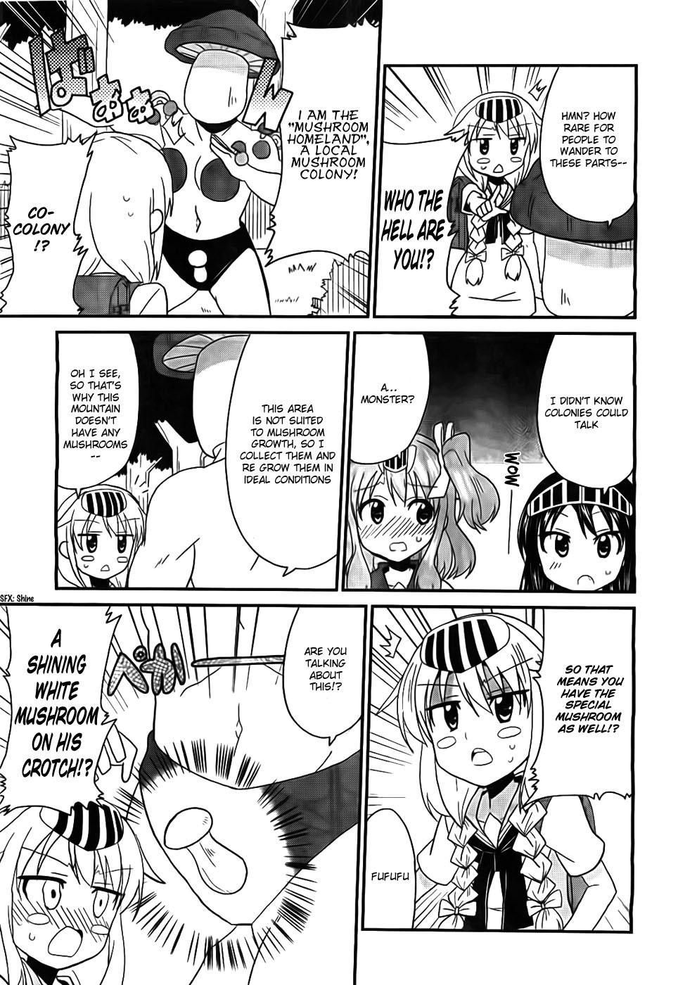 Moe Han! Chapter 5 page 6 - Chapter 5: Difficulty : 5 - The Phantom Mushroom Hunt