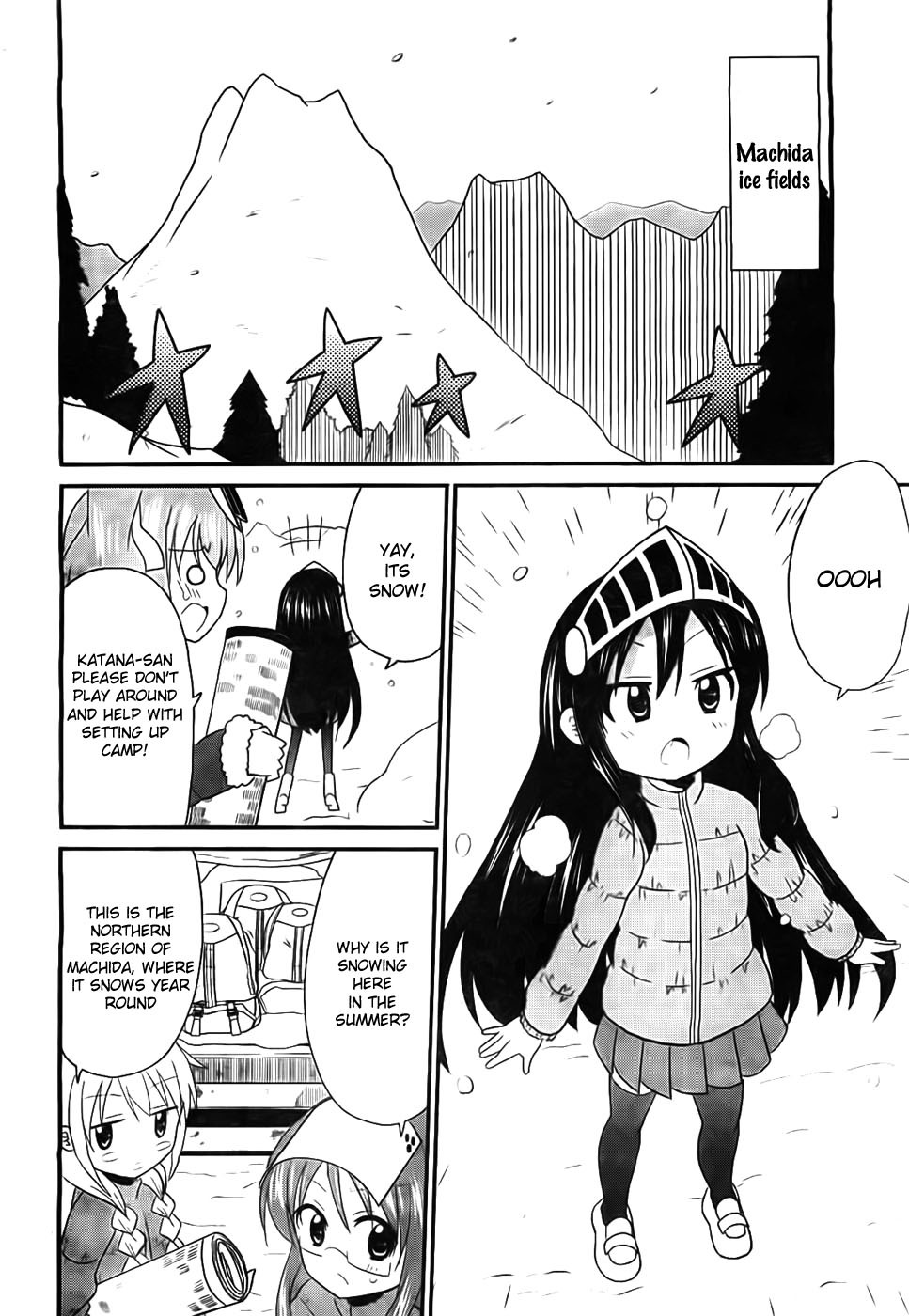 Moe Han! Chapter 6 page 3 - Chapter 6: Difficulty : 6 - Ice Toothed Monster Beriorosu