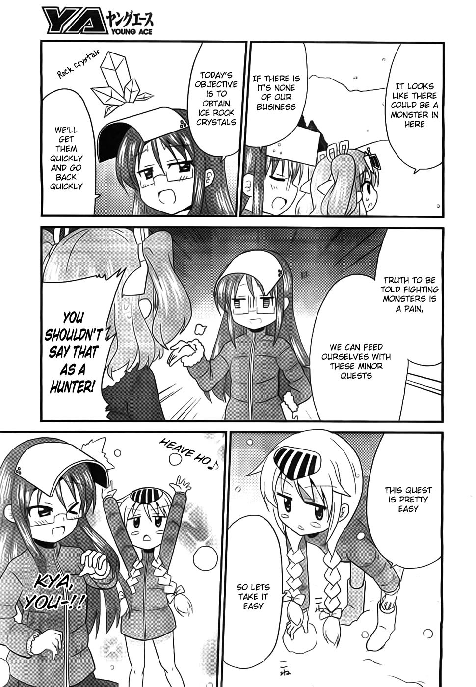 Moe Han! Chapter 6 page 4 - Chapter 6: Difficulty : 6 - Ice Toothed Monster Beriorosu