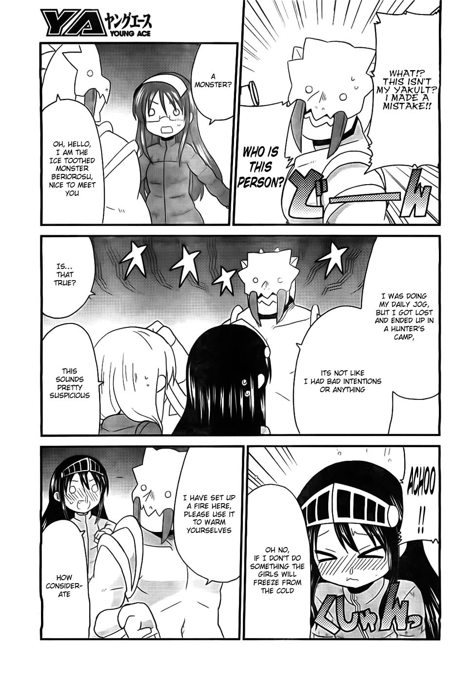 Moe Han! Chapter 6 page 6 - Chapter 6: Difficulty : 6 - Ice Toothed Monster Beriorosu