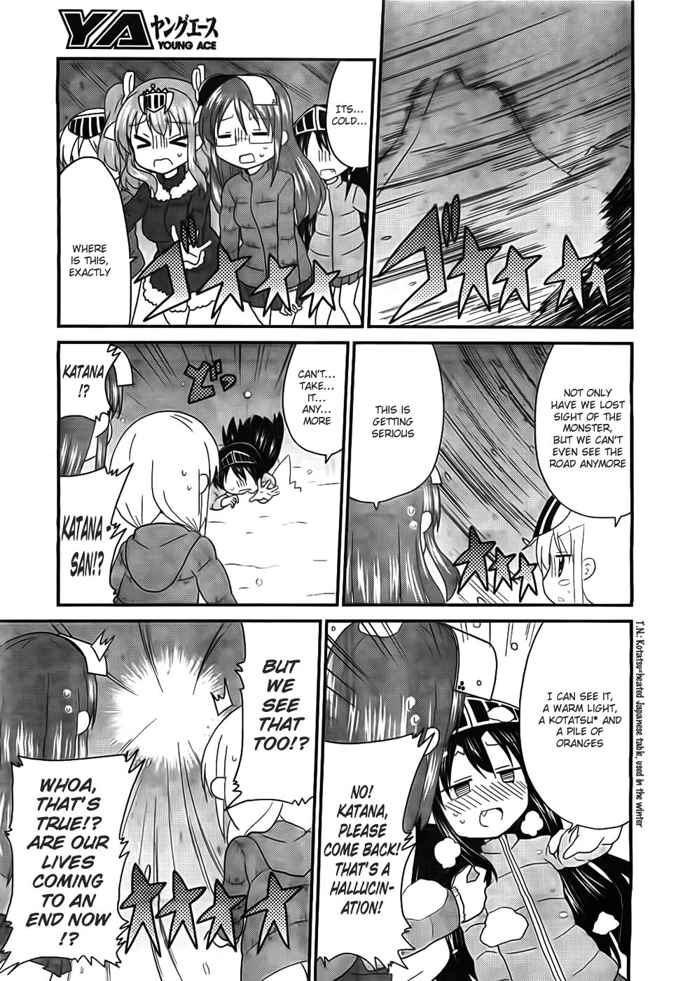 Moe Han! Chapter 6 page 8 - Chapter 6: Difficulty : 6 - Ice Toothed Monster Beriorosu