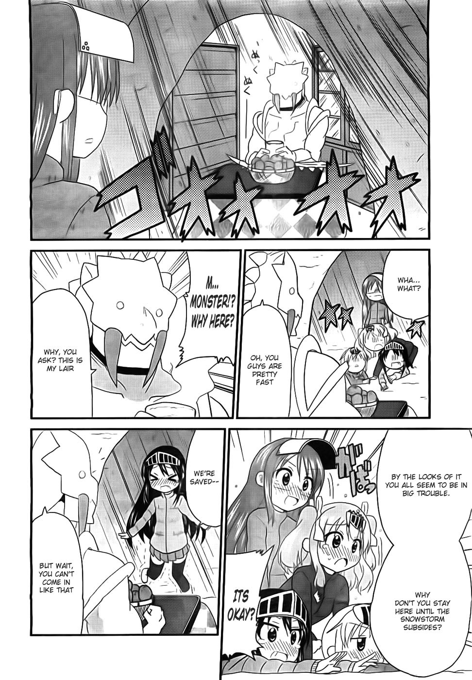 Moe Han! Chapter 6 page 9 - Chapter 6: Difficulty : 6 - Ice Toothed Monster Beriorosu