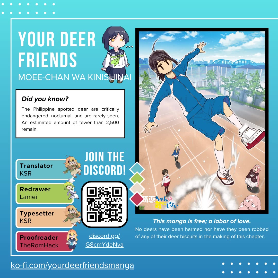 Moee-chan wa Ki ni Shinai Chapter 11 page 1 - Chapter 11