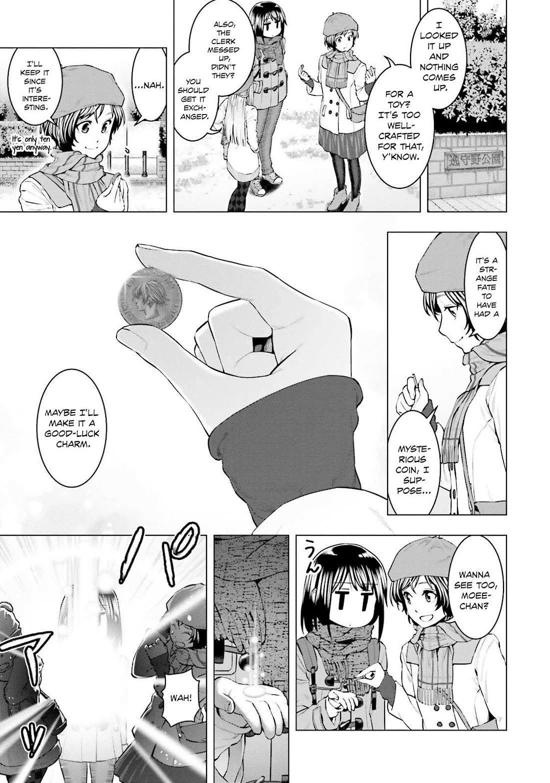 Moee-chan wa Ki ni Shinai Chapter 11 page 4 - Chapter 11