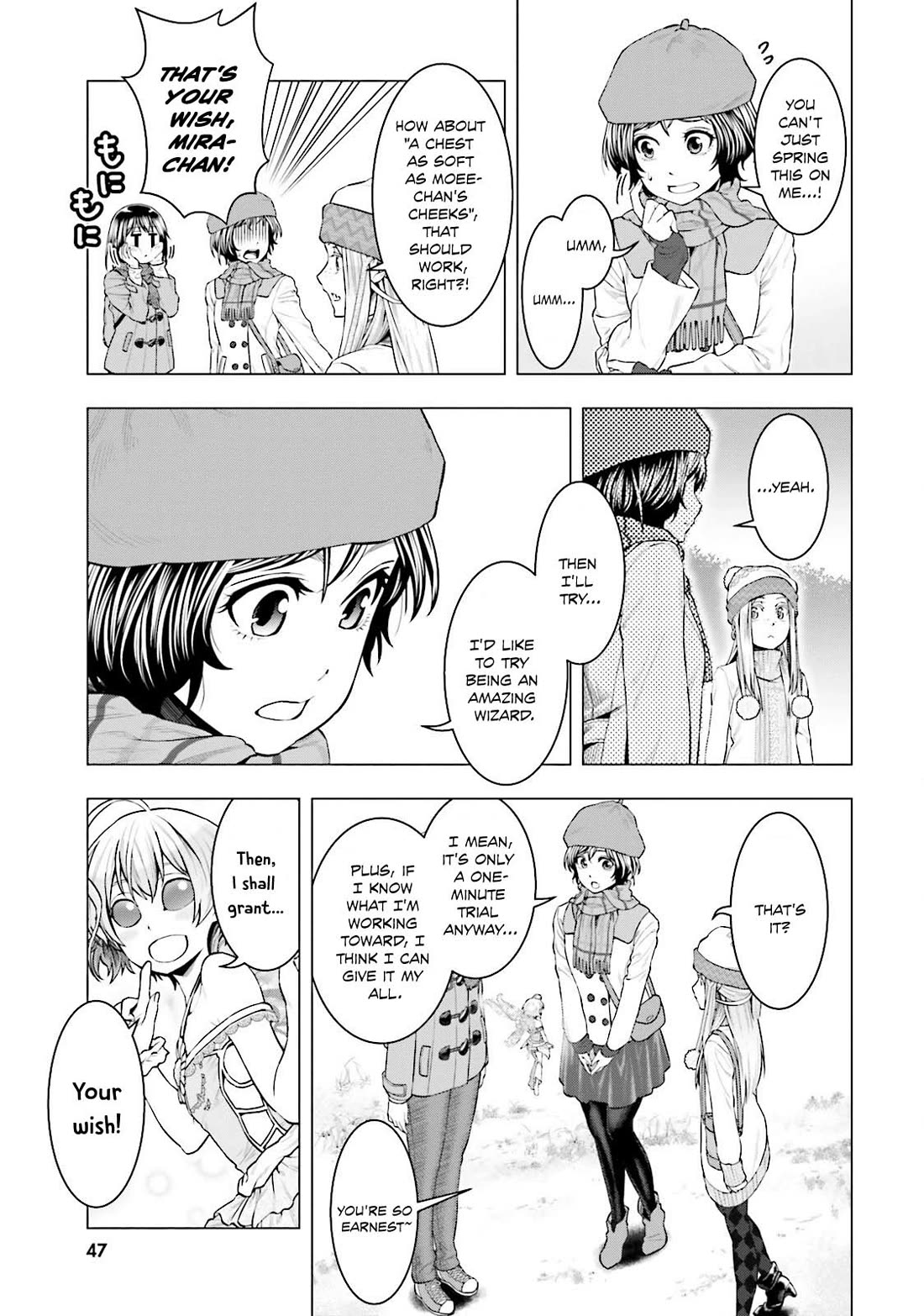 Moee-chan wa Ki ni Shinai Chapter 11 page 8 - Chapter 11