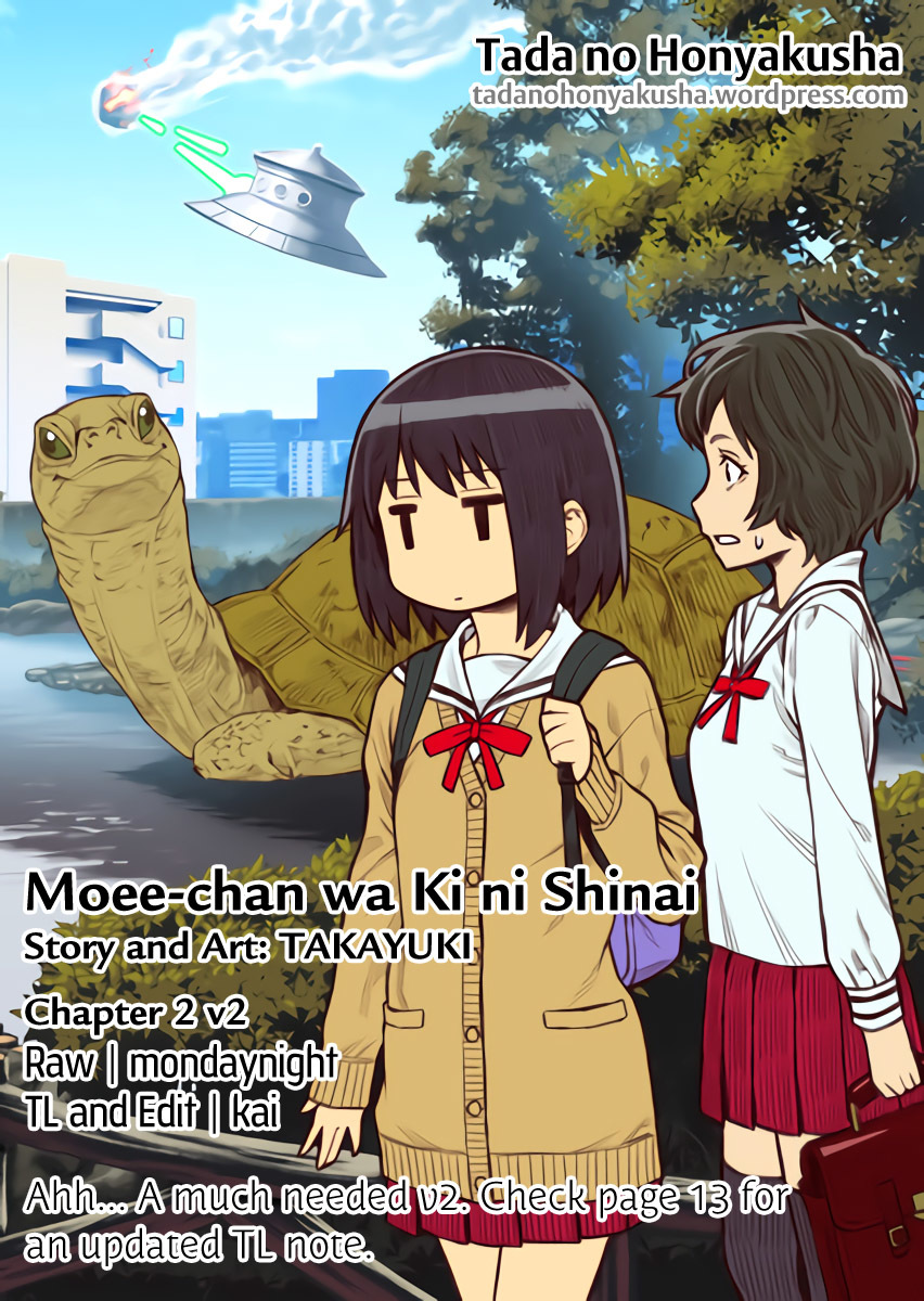 Moee-chan wa Ki ni Shinai Chapter 2 page 1 - Chapter 2