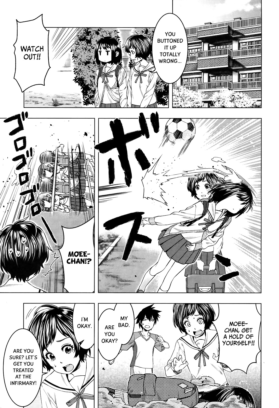 Moee-chan wa Ki ni Shinai Chapter 4 page 2 - Chapter 4